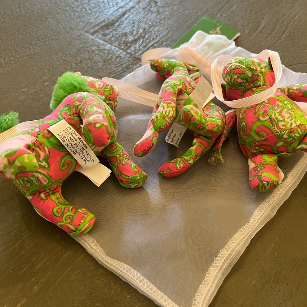 Lilly Pulitzer gang’s all here ornaments